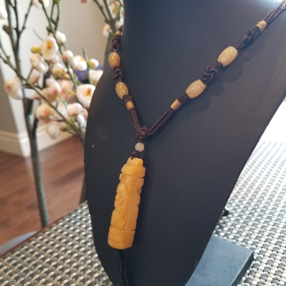 COPY - Crafted Stone Necklace.